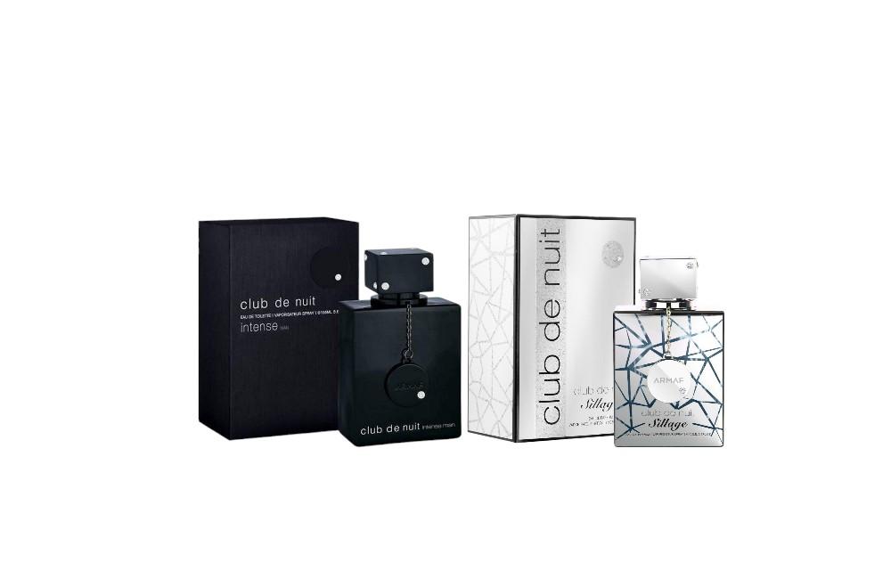 Armaf Perfumes | Club de Nuit Intense + Sillage Bundle | Men's Perfume | 3.6 oz Per Bottle | Woody - Spicy | Citrus - Woody