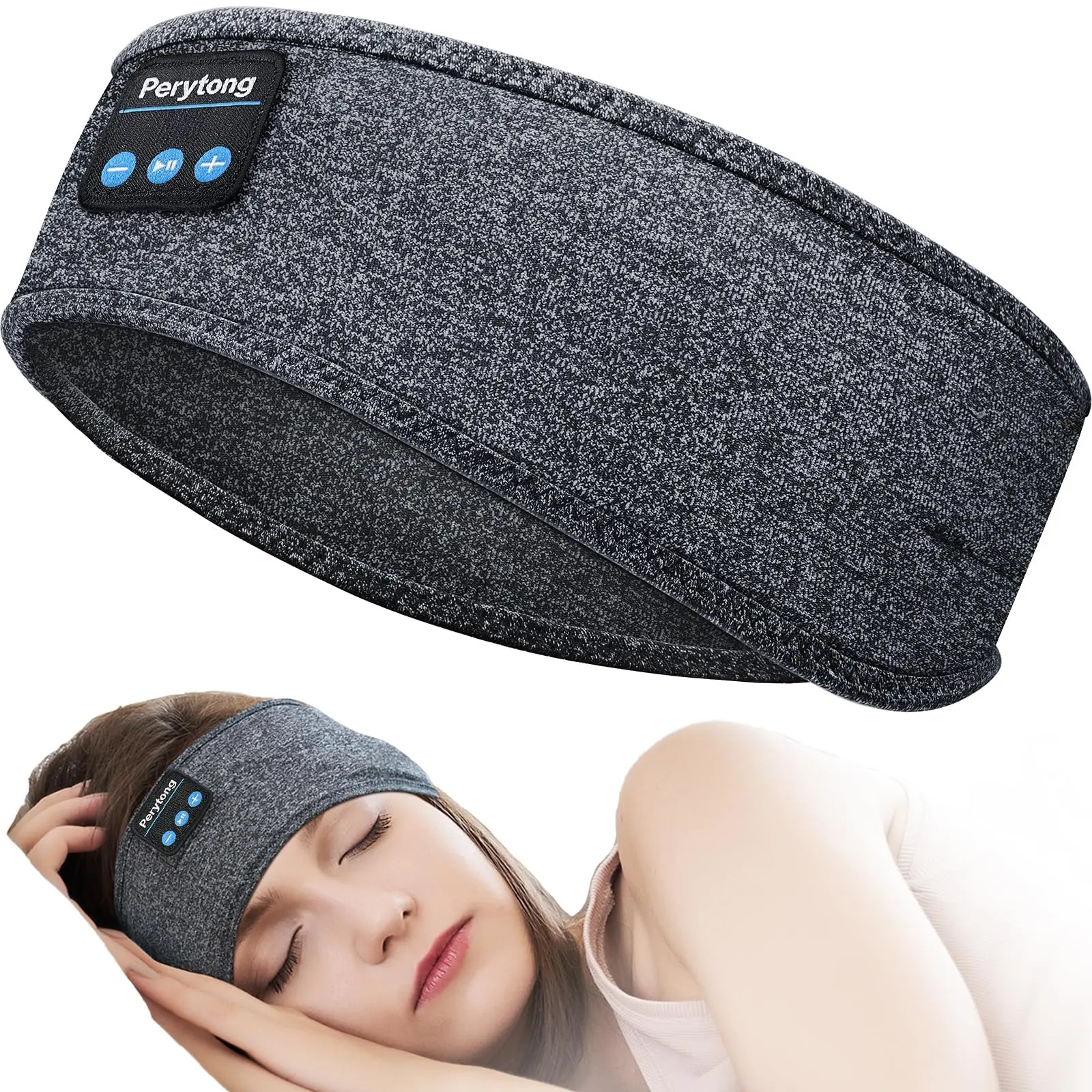 Bluetooth Sleep Headphone Headband with HD Speakers - Noise Cancelling Audio Electronic Headset, Side Sleeper Fit, Machine Washable for Workout,back to school,back to school haul
