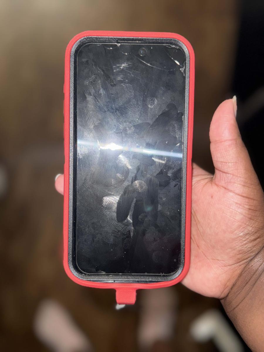 Item: Red | Black, For iPhone 15 Pro Max