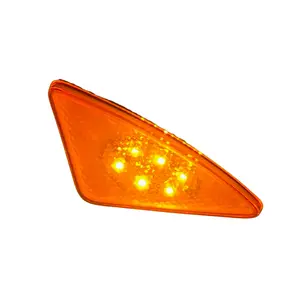 Kenworth T660 Front Cab Flare Amber LED Side Marker Turn Signal