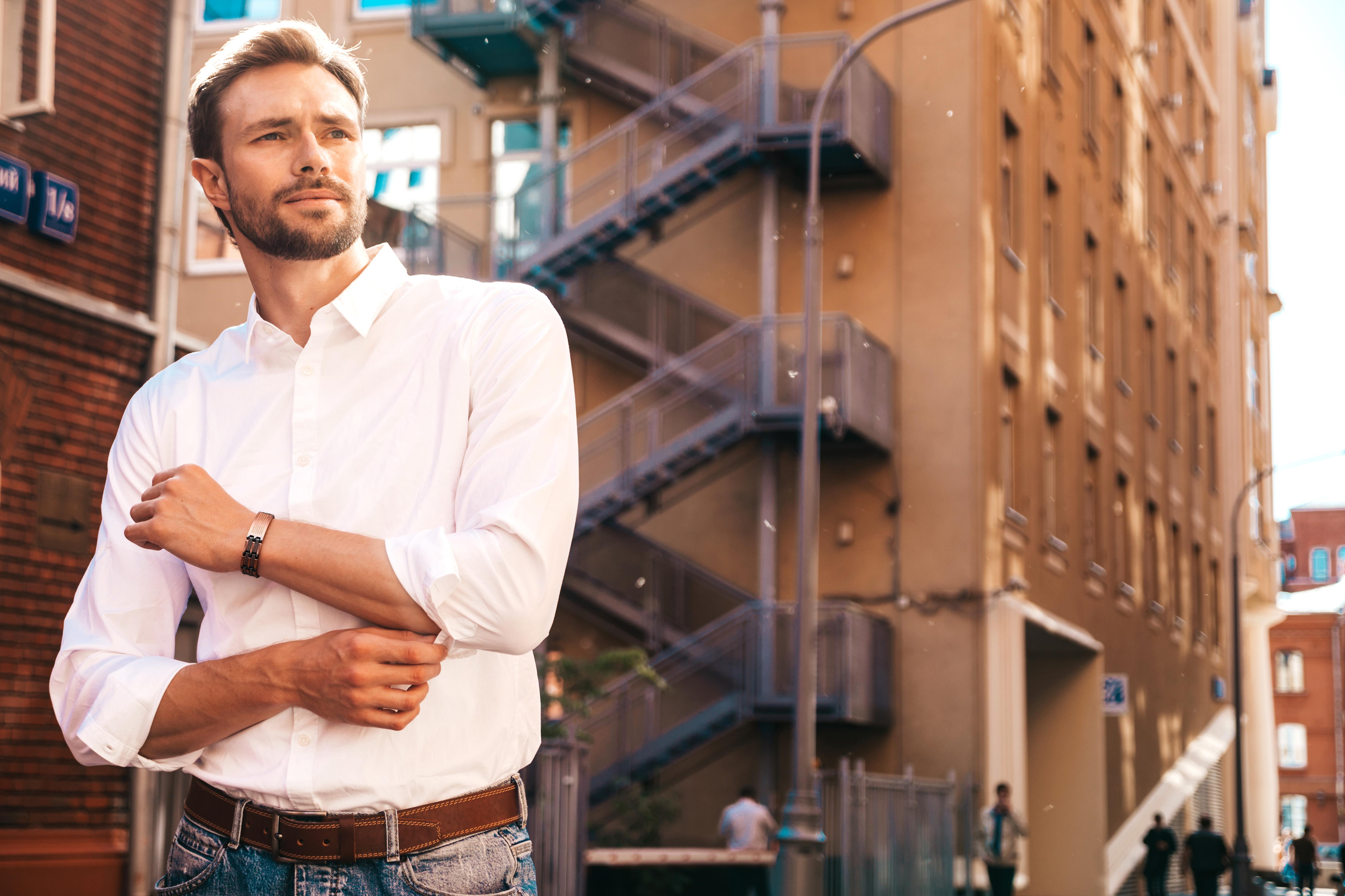 Jecanori Copper Cross Bracelet for Men - Ultra Strength Magnetic Mens Cross Jewelry Set - Adjustable Magnetic Bracelet with Sizing Tool Jewelry Box SpringStatements