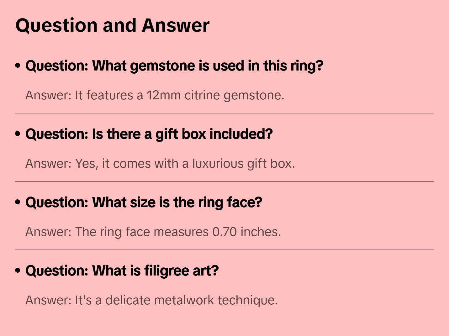 Lotus Flower Citrine Gemstone Women Silver Statement Ring Lotus Flower Citrine Gemstone Women Silver Statement Ring