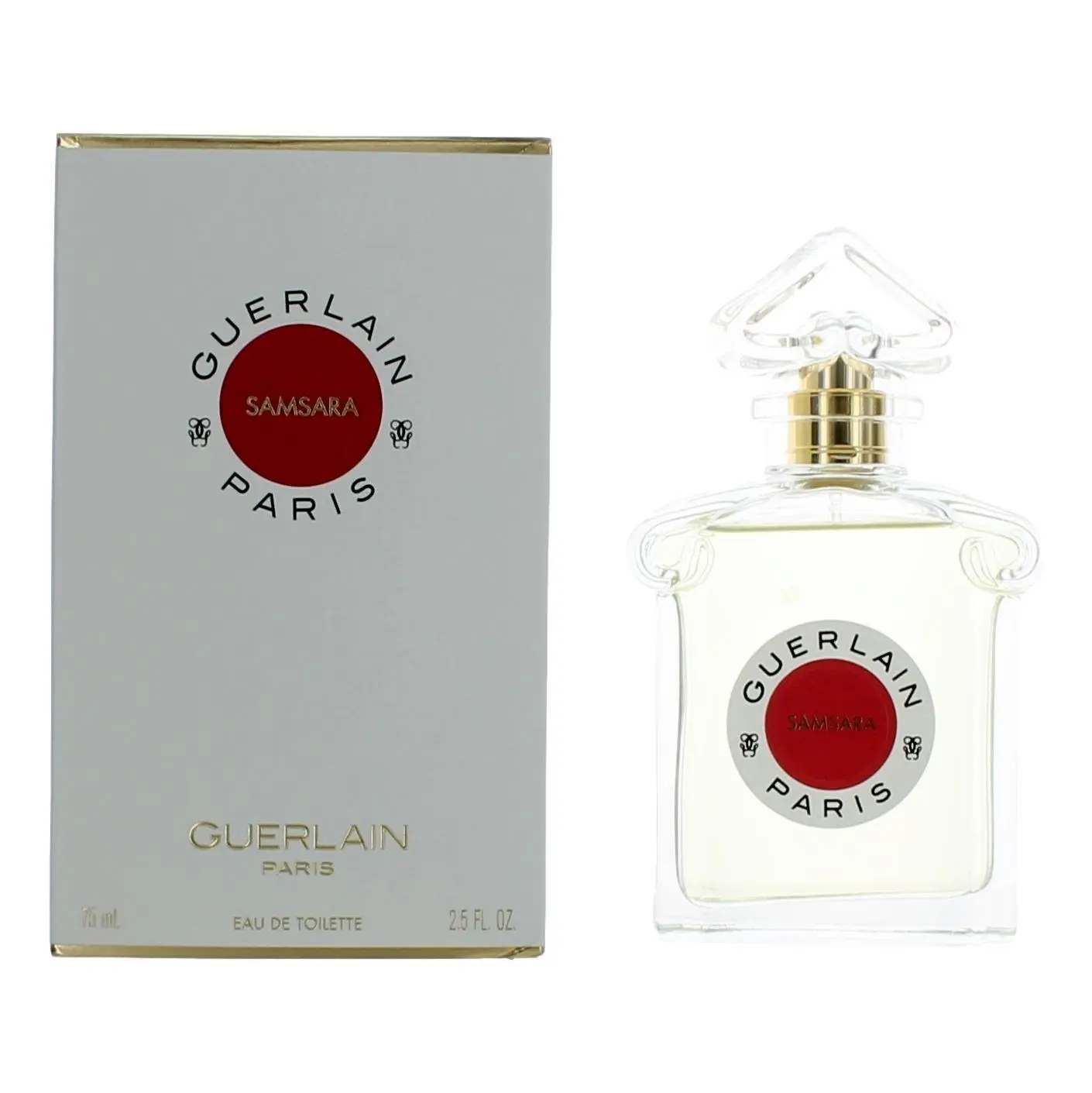 Guerlain Samsara Women's 2.5 fl oz EDT Spray Bottle - Transparent Single Bottle, Daily Wear Fragrance