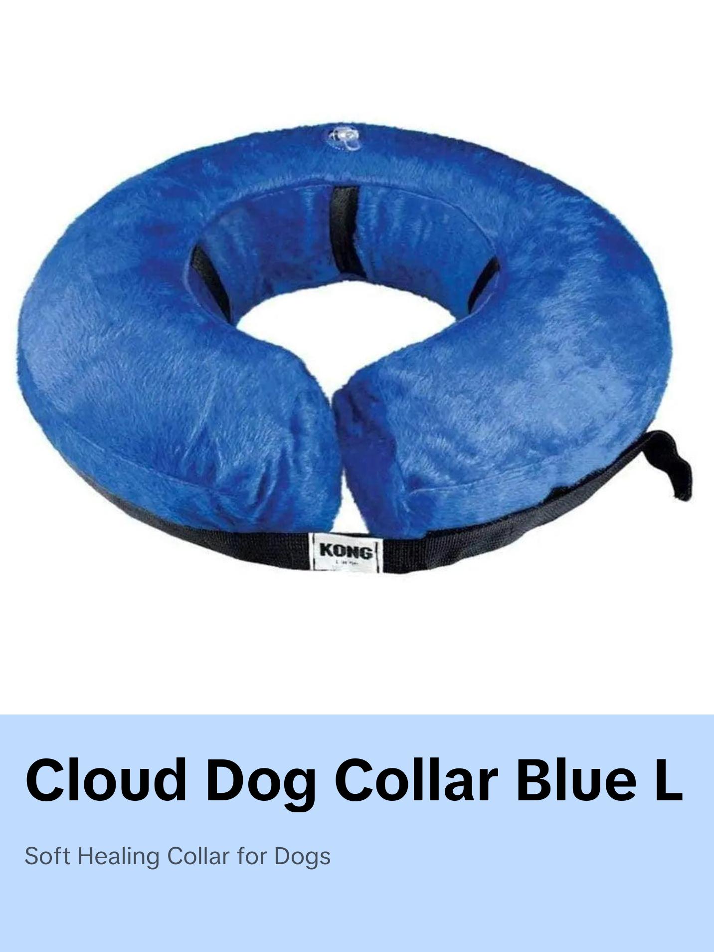 Kong® Cloud™ Dog Collar Blue Large