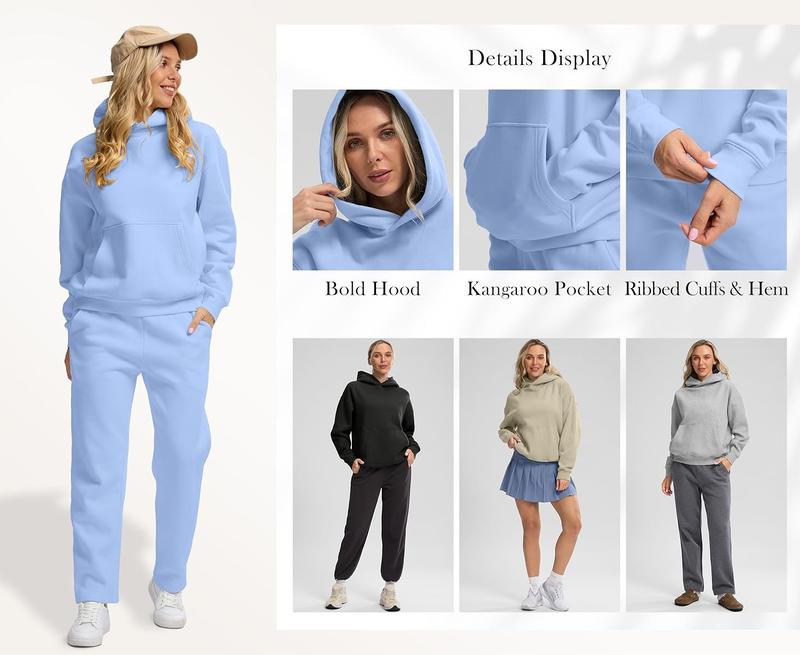 G Gradual Hoodies for Women Oversized Fleece Sweatshirt with Pocket Long Sleeve Loose Fit Casual Athletic Workout Pullover