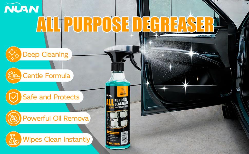 Nuan Heavy Duty Degreaser Professional High-Efficiency Degreaser, Fast Grease & Grime Removal, Time-Saving & Labor-Saving!NUAN heavy duty degreaser