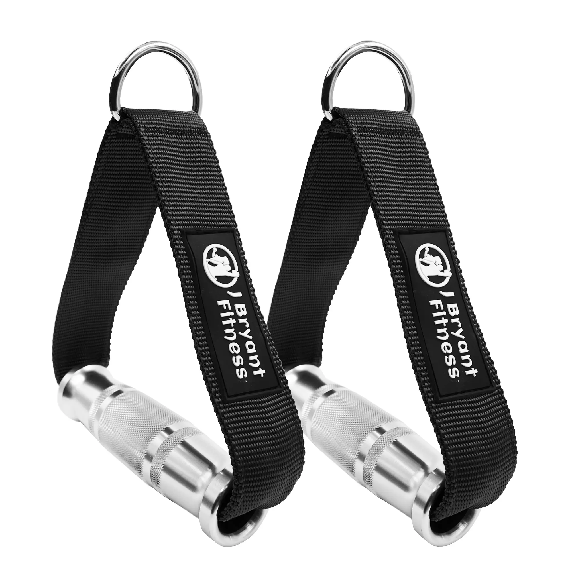 J BRYANT Heavy-Duty D Handle, Aluminum Alloy Cable Machine Attachment with Non-Slip Grip for Pulley Systems, Home Gym Strength Training Equipment, Workout Equipment, Home Workout, Unisex, Bodybuilders