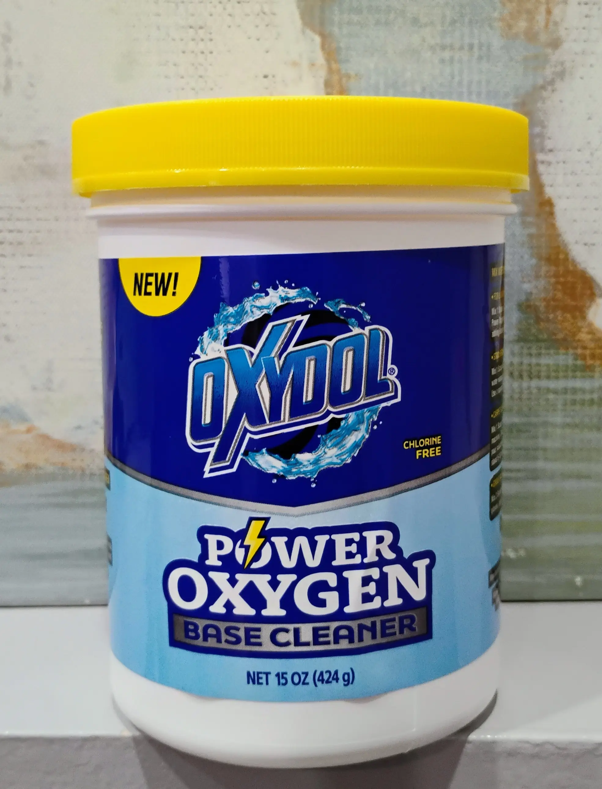Oxydol Power Oxygenn Base , Chlorine free, 15 oz (424 g )