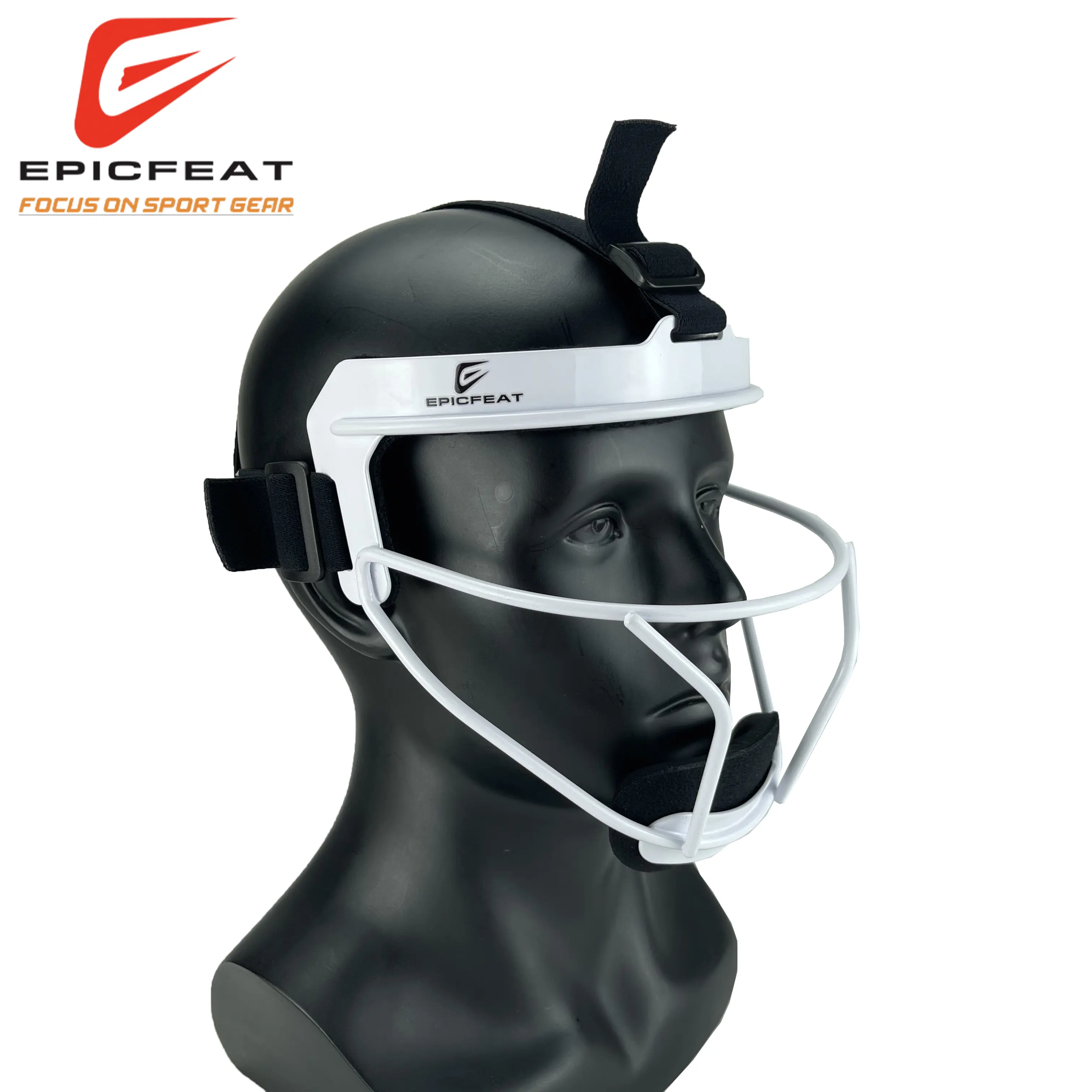 EPICFEAT Steel Fielder's Faceguard for Softball/Baseball, Solid and Durable Protective Gear for Adults