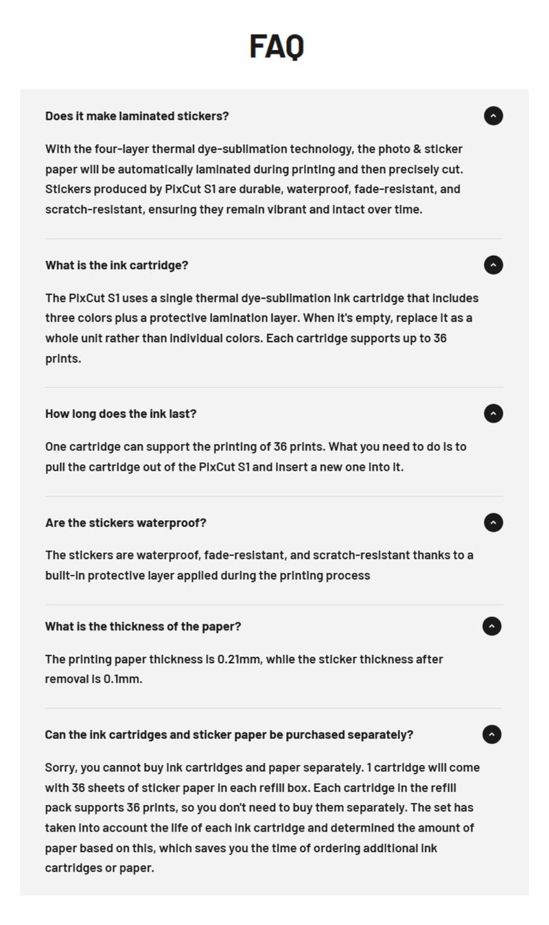 Liene Sticker Paper & Cartridge (Enhanced Adhesion Version) - 2 Ink Cartridge Refills & 72 Sheets 4x7" Photo Paper, Dye Sublimation Waterproof, Compatible with Liene PixCut S1