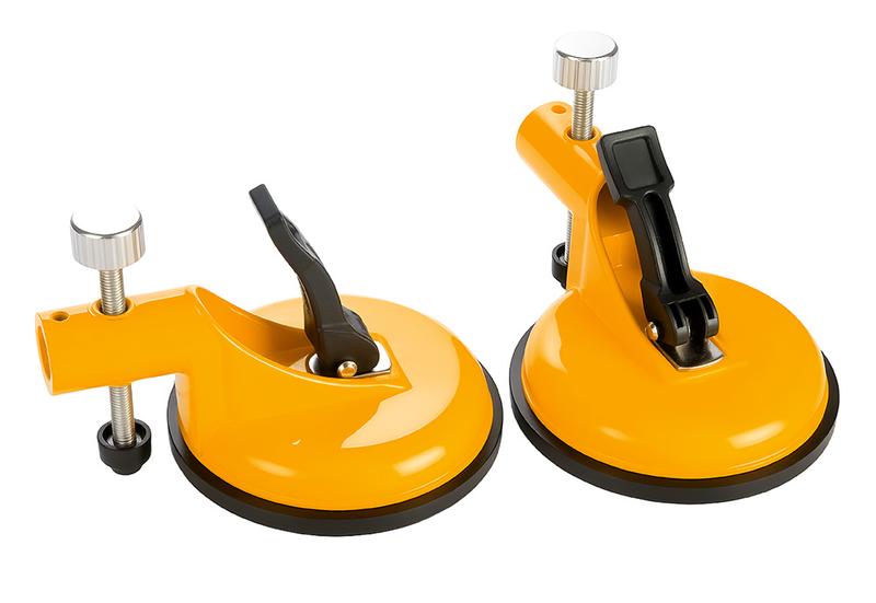 Adjustable Height Setter - Professional Countertop Leveling Tool for Granite, Marble, Quartz Glass Slabs with Vacuum Lifting Clam ps Rubber tools