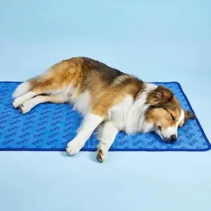 Cooling Pet Mat for Dogs & Cats – Waterproof & Pee-Proof Non-Slip Summer Ice Pad, Self-Cooling  Sleep Bed, Hot Weather Relief, Washable Pet Floor Rug