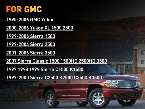 Nilight 2PCS LED Interior Door Panel Light Courtesy Warning Lights Blue and Red Plug and Play Compatible with Chevy GMC C/K Silverado Sierra 1500 2500 3500 HD Suburban Cadillac Escalade Hummer H2 dealsforyoudays