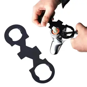 【Universal Wrench】Multifunctional Sink Faucet Wrench- Fits Tight Spaces Under Sink- Remove Stubborn Faucet Nuts Easily- Universal Plumbing Repair Tool ,Plumbing ,DIYHomeRepair ,HomeMaintenance