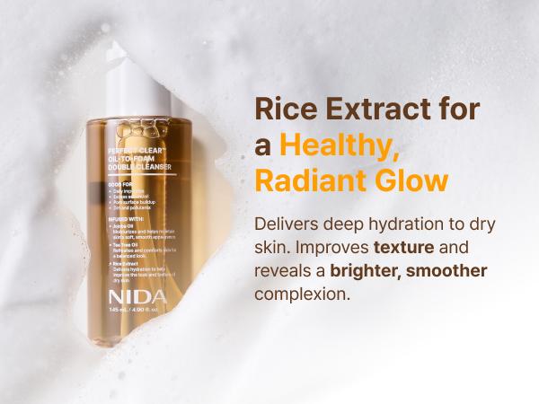 NIDA PerfectClear Oil-to-foam Double Cleanser Facial