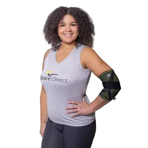 Plus Size Knit Compression Sleeve for Elbow - Bort by Brace Direct - Comfort for Every Body