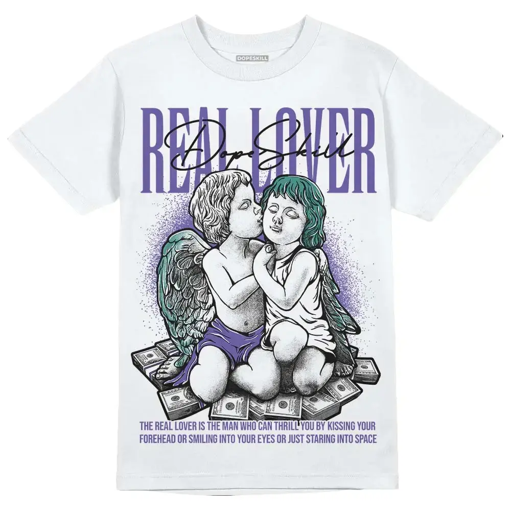 DopeSkill Graphic Tees Grape 5s Streetwear Unisex Cool T-Shirt Sneaker Colour Matching Real Lover Graphic