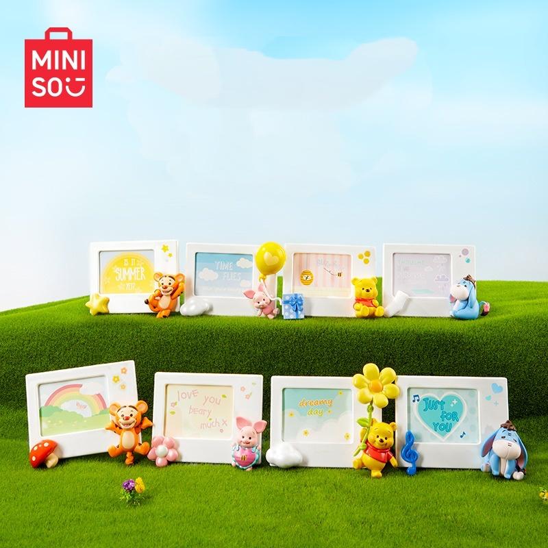 Disney Winnie the Pooh Polaroid Series – Blind Box Figurine Fridge Magnets | Adorable Collectibles for Home Decor, Perfect Cute Gift for Her