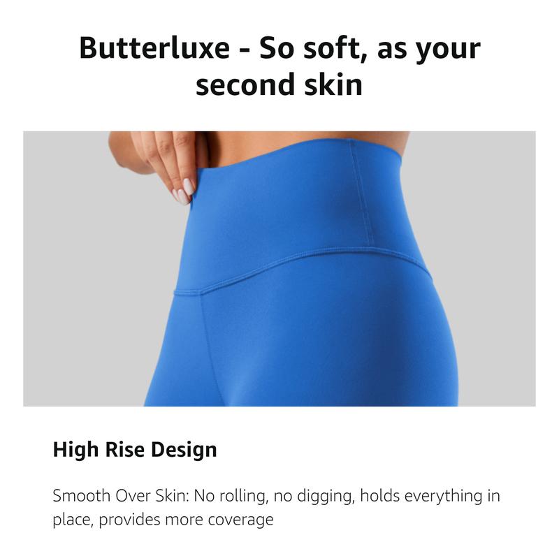 CRZ YOGA Womens Butterluxe Biker Shorts 4'' - High Waisted Booty Workout Volleyball Yoga Spandex