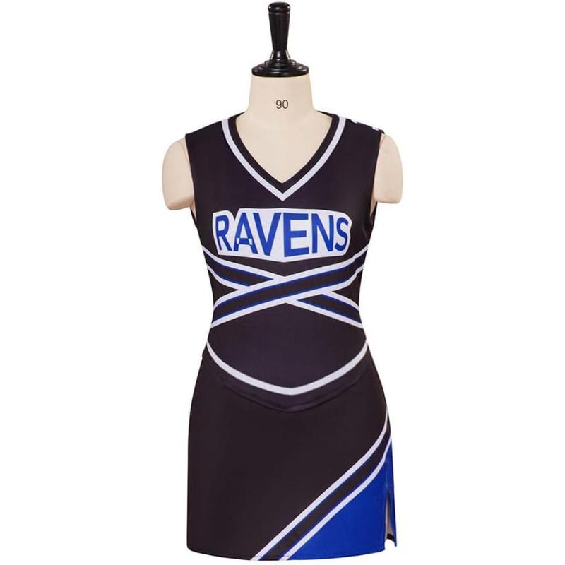 One Tree Hill Cheerleader Uniform  Varsity Cheerleading Outfit - Classic High School Uniform Set