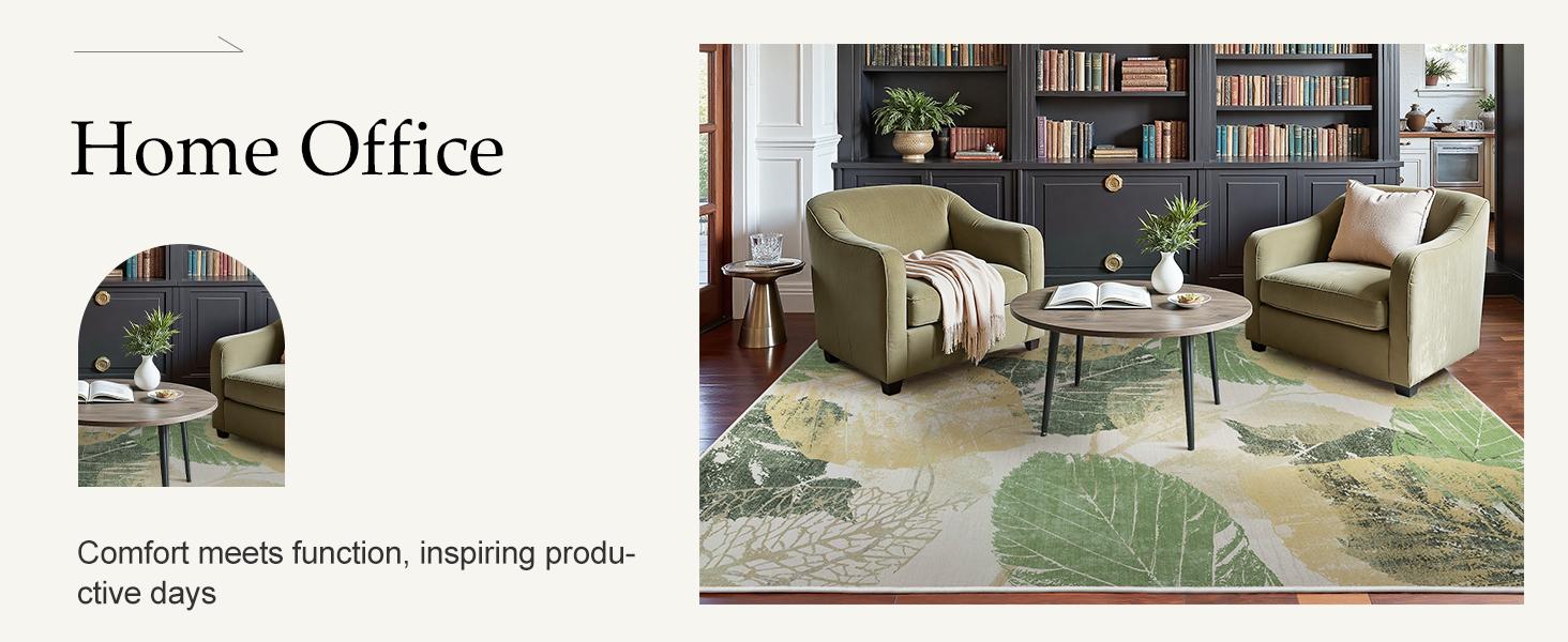 GENIMO Non-Slip Vintage Rugs, Low Pile Lightweight Print Carpet for Living Room,Bedroom, Office, Dining Room, Machine Washable Rug GENIMO Non-Slip Vintage Rugs, Low Pile Lightweight Print Carpet for Living Room,Bedroom, Office, Dining Room, Machine Washable Rug