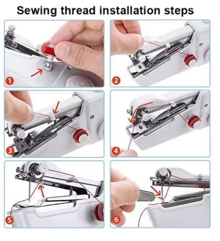 Household sewing machine, portable household sewing machine, with fast sewing speed and simple operation, suitable for beginners to use
