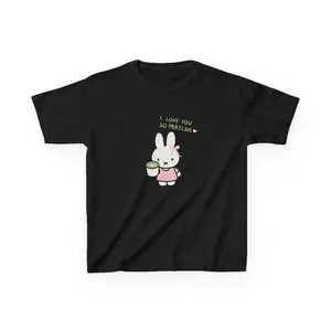 Y2K I Love You So Matcha Miffy Baby Tee - Coquette Aesthetic Top, Kawaii Bunny Shirt, Cool Girls Drink Matcha Shirt clothes