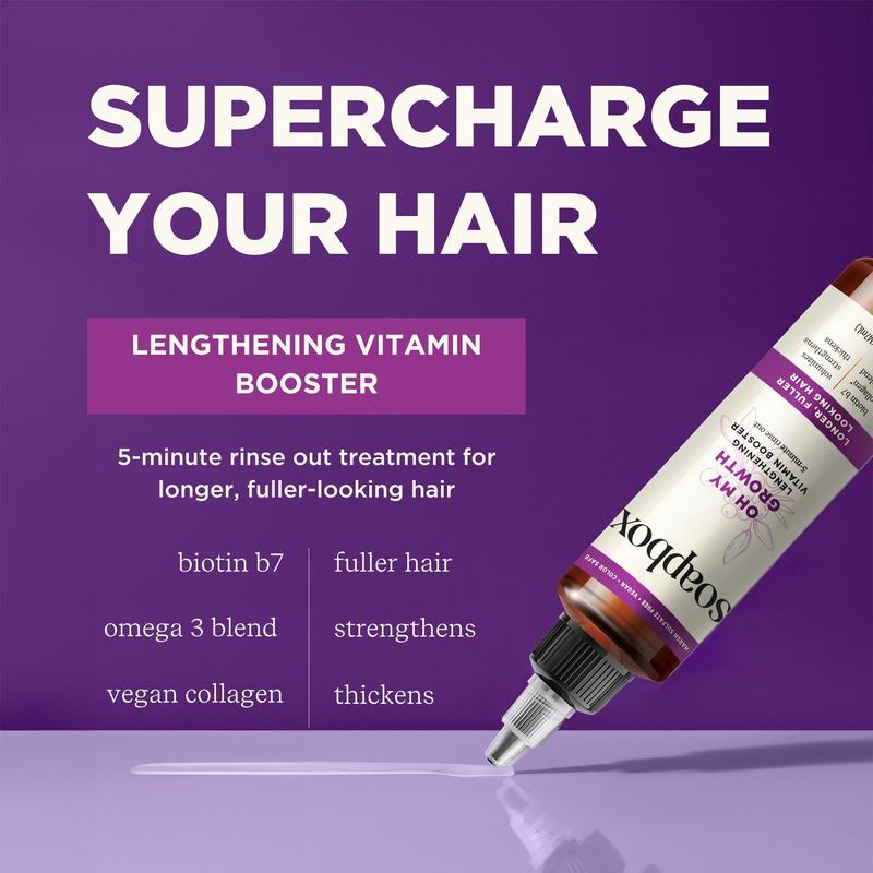 Soapbox Biotin & Superfruit Shampoo + Conditioner Set - Voluminous Hair Boost with Vegan Collagen, Aloe & Shea - Color-Safe, Sulfate & Paraben-Free Soapbox Biotin & Superfruit Shampoo + Conditioner Set - Voluminous Hair Boost with Vegan Collagen, Aloe & Shea - Color-Safe, Sulfate & Paraben-Free