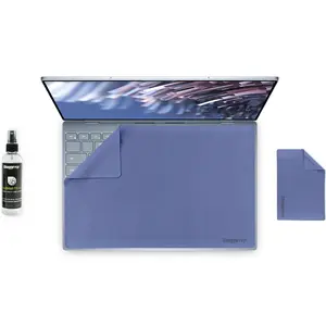 Dell XPS 13 Screen Protector Keyboard Cover & Cleaning Kit Microfiber UnderWare Pac
