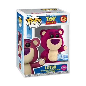 Funko POP Disney: Toy Story - Lotso (Flocked) Specialty Series Exclusive w/ vRare Pop Protector Included