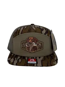 The Chessie 7 – Chesapeake Retriever Mossy Oak 7 Panel Hat | Duck Down Designs