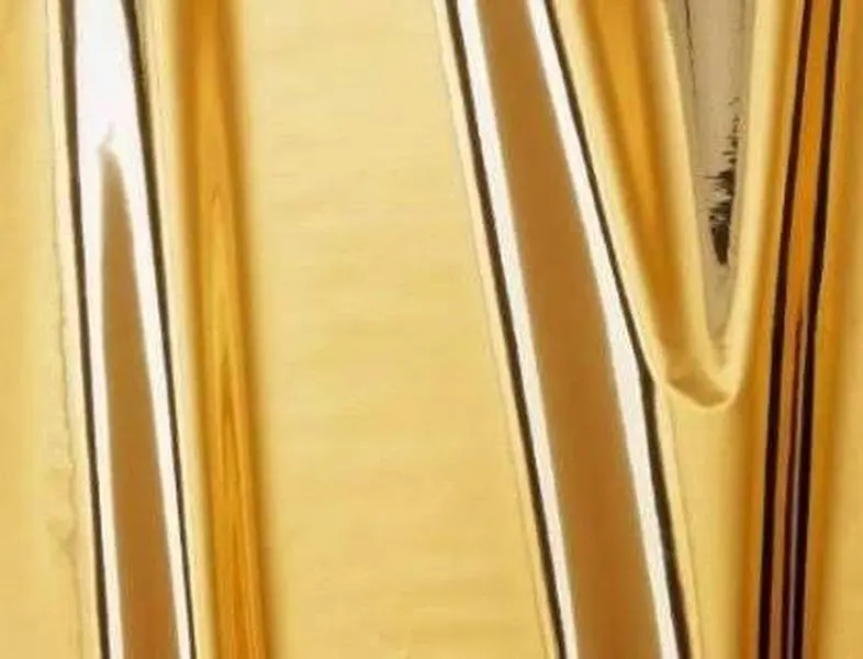 212 MAIN Premium Glossy Gold Self-Adhesive Peel-and-Stick Temporary Wallpaper - 17x59 in 1 Sheet, Renter Friendly Affordable Home Decor Solutions, Wallpaper Ideas for DIY Users, Easy-Apply for Flat Surfaces, Arts and Crafts Accent Walls