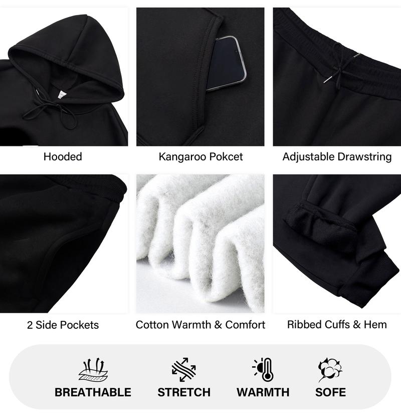 Men's Milano Printed Hoodie and Drawstring Sweatpants Set, Menswear, Casual Athletic Long Sleeve Hooded Jacket & Trousers for Fall & Winter, Men's Clothing for Daily Wear, Sportswear Indoor Outdoor, Tracksuit, Athleisure Summer Clothes