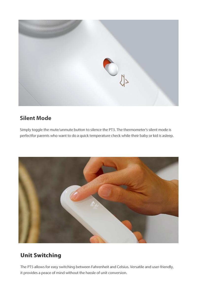 iHealth Digital Ear Thermometer, 1-Second Accurate Reading, Infrared, Pre-Warmed Tip with 21 Disposable Lens Filters & Organizer Case for All age