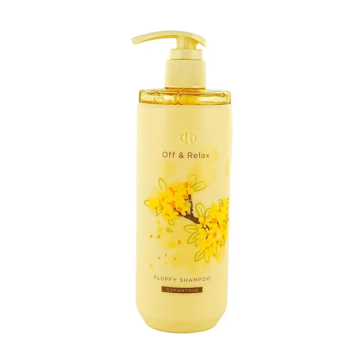 OFF&RELAX Fluffy Shampoo - Gentle Scalp Cleansing, Volumizing Hair, Osmanthus & Iris Scent, 460ml