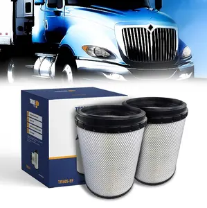 TORQUE AF26103 Engine Air Filter Compatible with Select International Prostar Workstar Transtar Semi Trucks Accessories Parts Replaces RS4862 3551814C1 LAF6663 49088 TR505 2 PCS