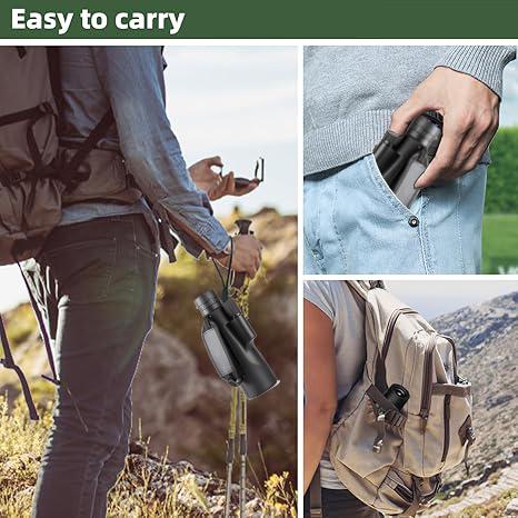 【Black Friday Deals】2025 Latest 80x100 Monocular Telescope for Cell Phone Photos Outdoor Compact Water-Resistant Cold Send Triangle Bracket Distant Views at Your Fingertips Zoom in with your phone to get a full view Compact Sturdy Powerful Telescope
