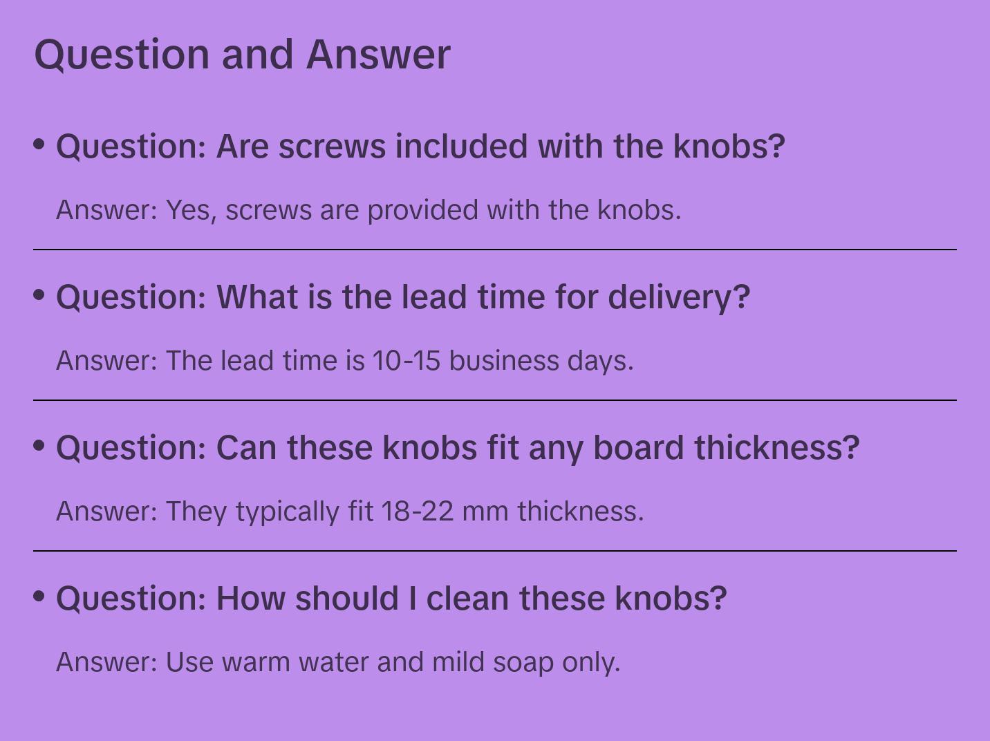 Stripe Knobs and Pulls with Backplate