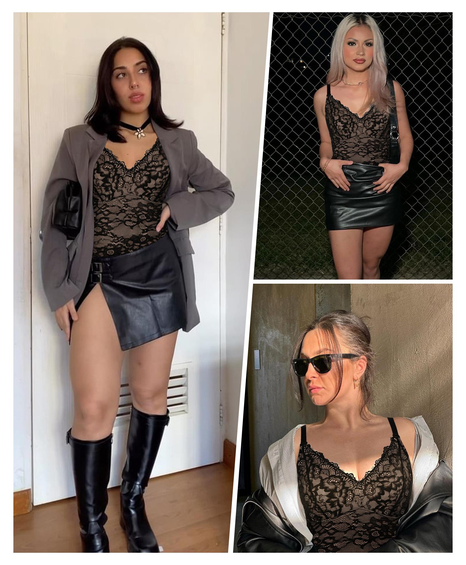 Shapellx AirSlim Lace Smooth Full Body Shapewear for Women Thong Design Tummy Tucking Bust Lifting Comfort Sculpting Snatched Waistline Sexy