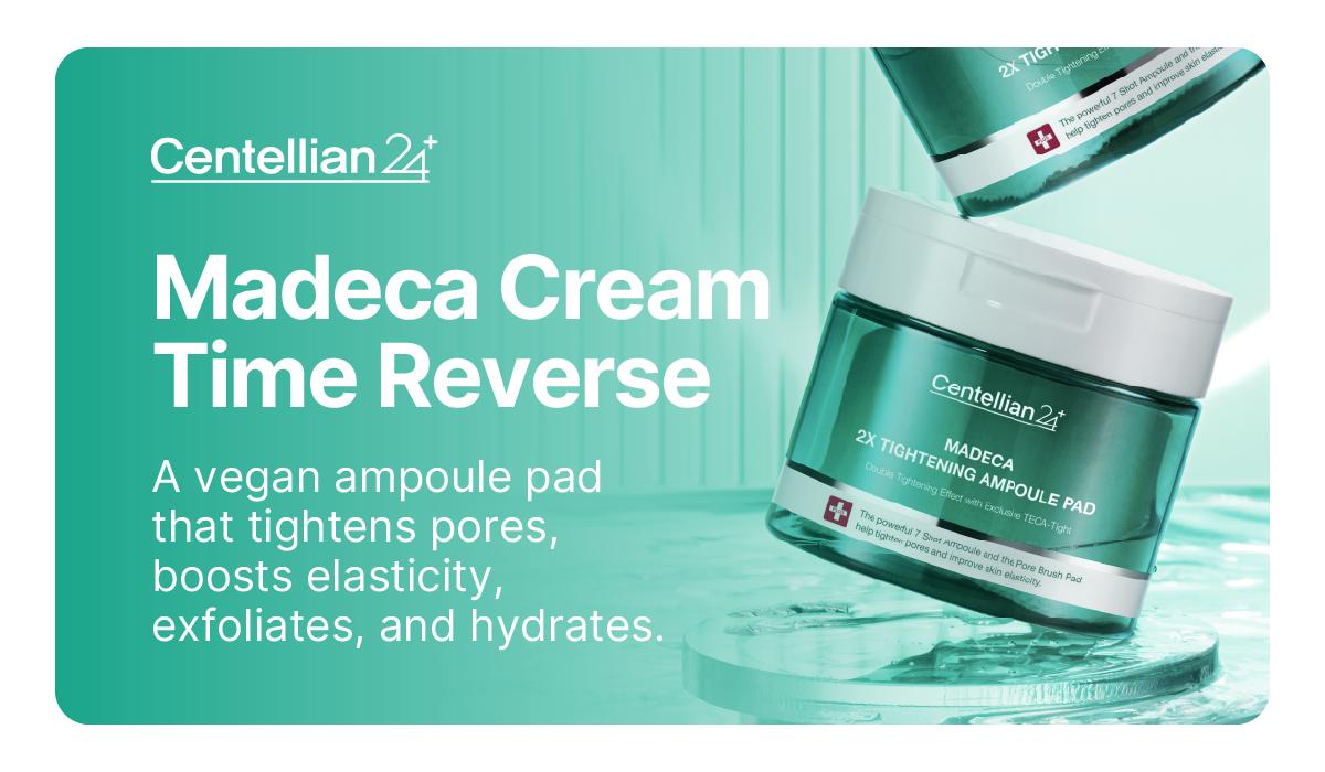 [Centellian24] Madeca Double Tightening Ampoule Pad | Exfoliating Toner Pads for Pores & Radiance | Hydrating + Firming | Korean Skincare | 60 pcs x 5.58 fl oz