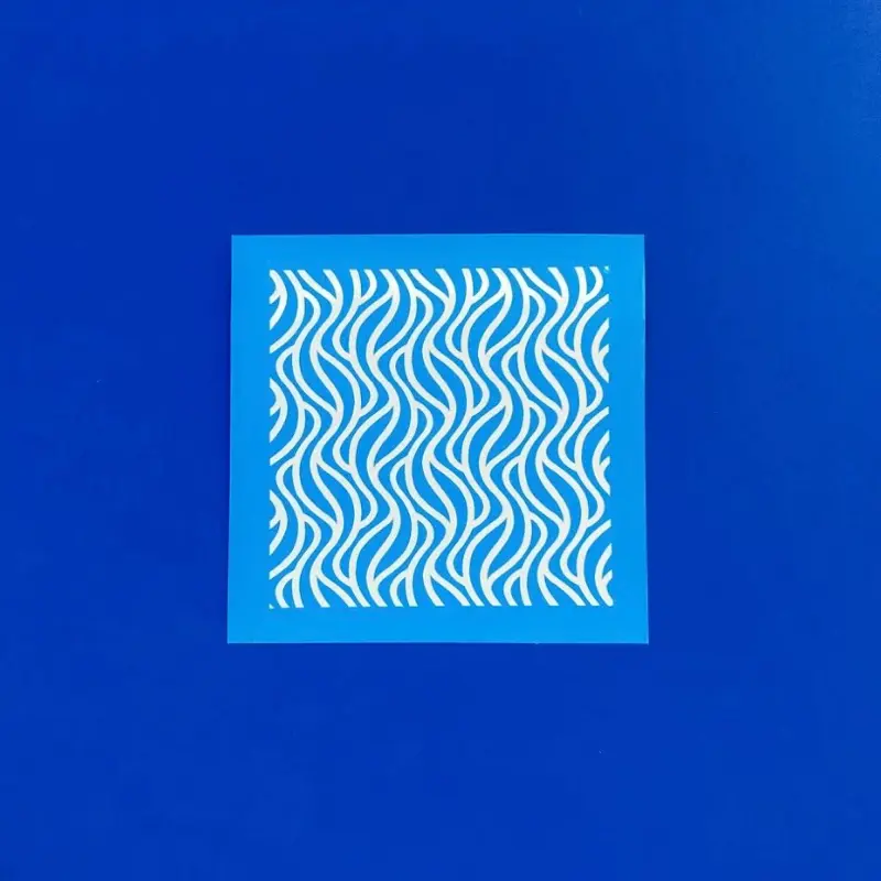 Jackal Abstract Stencil J-6