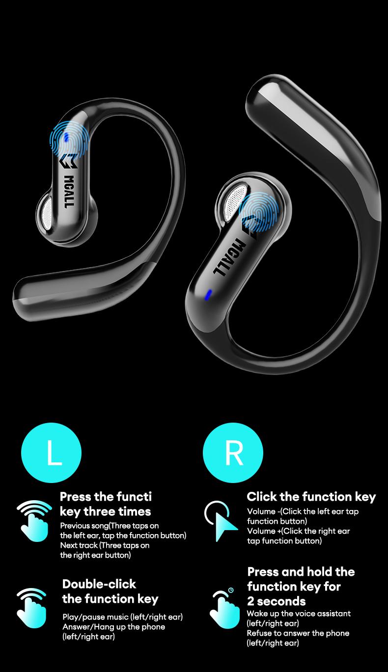 MGALL C16 Wireless Headphones Supports 169 Language Translation with 2025 Bluetooth 6.0 for Faster, Stable Connection & Low Power Use, LED Ambient Light, 360° Surround Sound, IPX5 Waterproof, Biomimetic Structure, Lightweight & Snug Fit