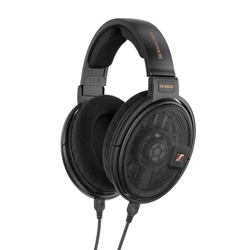 Sennheiser HD 660 S 2 Open-Back Wired Audiophile Studio Headphones - High Fidelity Wired Headset with Aluminium Build, Comfortable Earpads, Coil, Extended Bass, Low-Weight for All-Day Wear, 300-Ohm