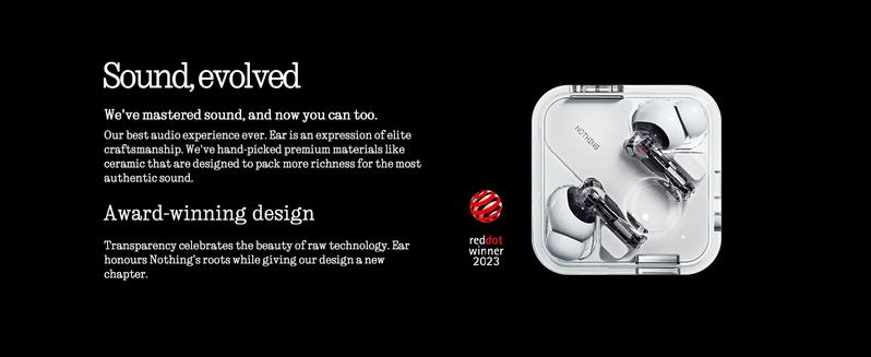 Nothing Ear Wireless Earbuds with ChatGPT Integration, Smart ANC, Hi-Res Audio with LDAC & LHDC, 11mm Dynamic Bass Boost, 40.5H Playtime, 6 Mics for Calls Wireless Headphones, Wireless Charging White Nothing Ear Wireless Earbuds with ChatGPT Integration, Smart ANC, Hi-Res Audio with LDAC & LHDC, 11mm Dynamic Bass Boost, 40.5H Playtime, 6 Mics for Calls Wireless Headphones, Wireless Charging White