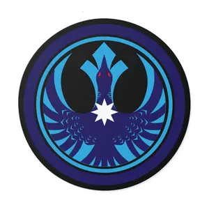 Rebel Loon Sticker - Minnesota Flag Colors, Waterproof Vinyl