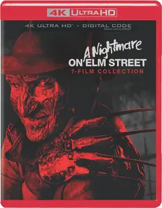 A Nightmare on Elm Street: 7-Film Collection  [4K ULTRA HD BLU-RAY MOVIE] 4K Mastering, Boxed Set, , Slipsleeve Packaging