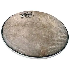 Remo Skyndeep Clear Tone R Series Doumbek Head 12-Inch Diameter 3/8-Inch Collar - Fish Skin Graphic