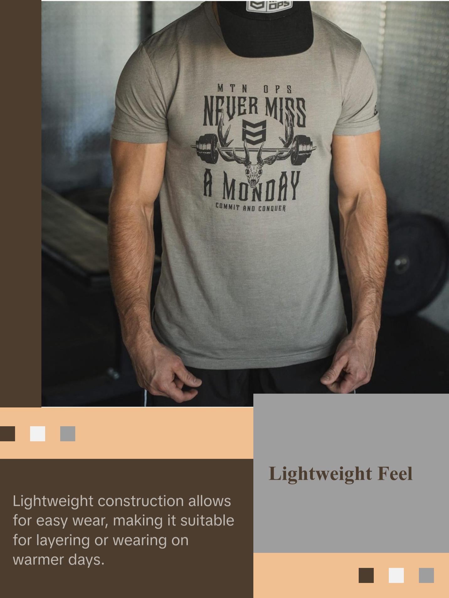 NEVER MISS A MONDAY TEE