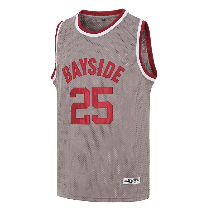 Zack Morris 25 Bayside Tigers Basketball Jersey,Gift for Game Day