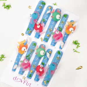 Lovful Square XL Length 2.7'' Fashionable Handmade Acrylic Press on Nails  | 10PCS Reusable, Salon Quality, H55-H197 Beauty Products Gel Extension